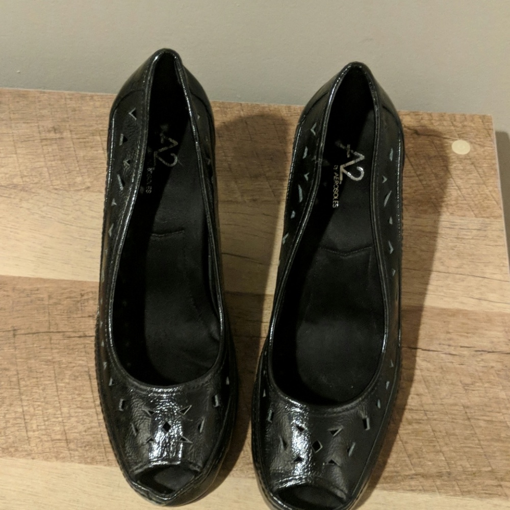 A2 Black Heels